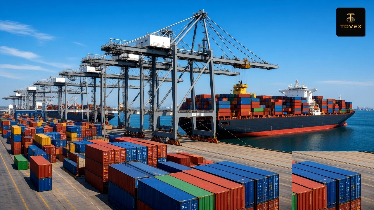 Port logistics for vehicle export